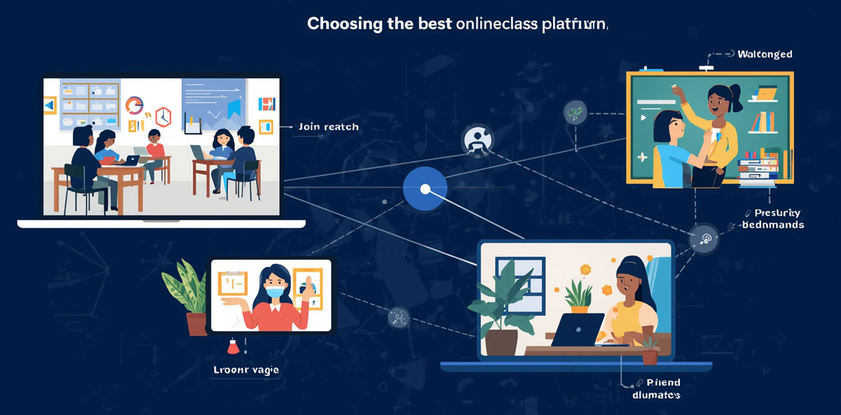 انتخاب بهترین پلتفرم کلاس آنلاین بر اساس نوع نیاز