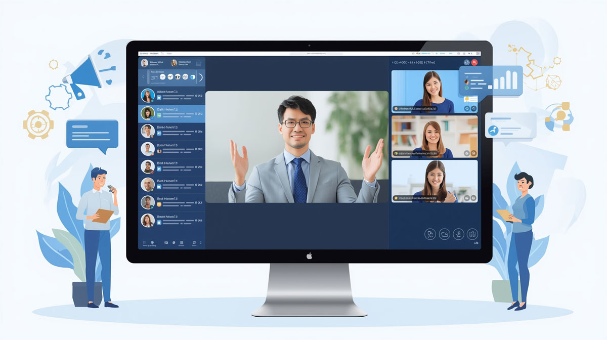 نرم‌افزار و پلتفرم برگزاری وبینار | معرفی سامانه کلاس آنلاین میتینگز